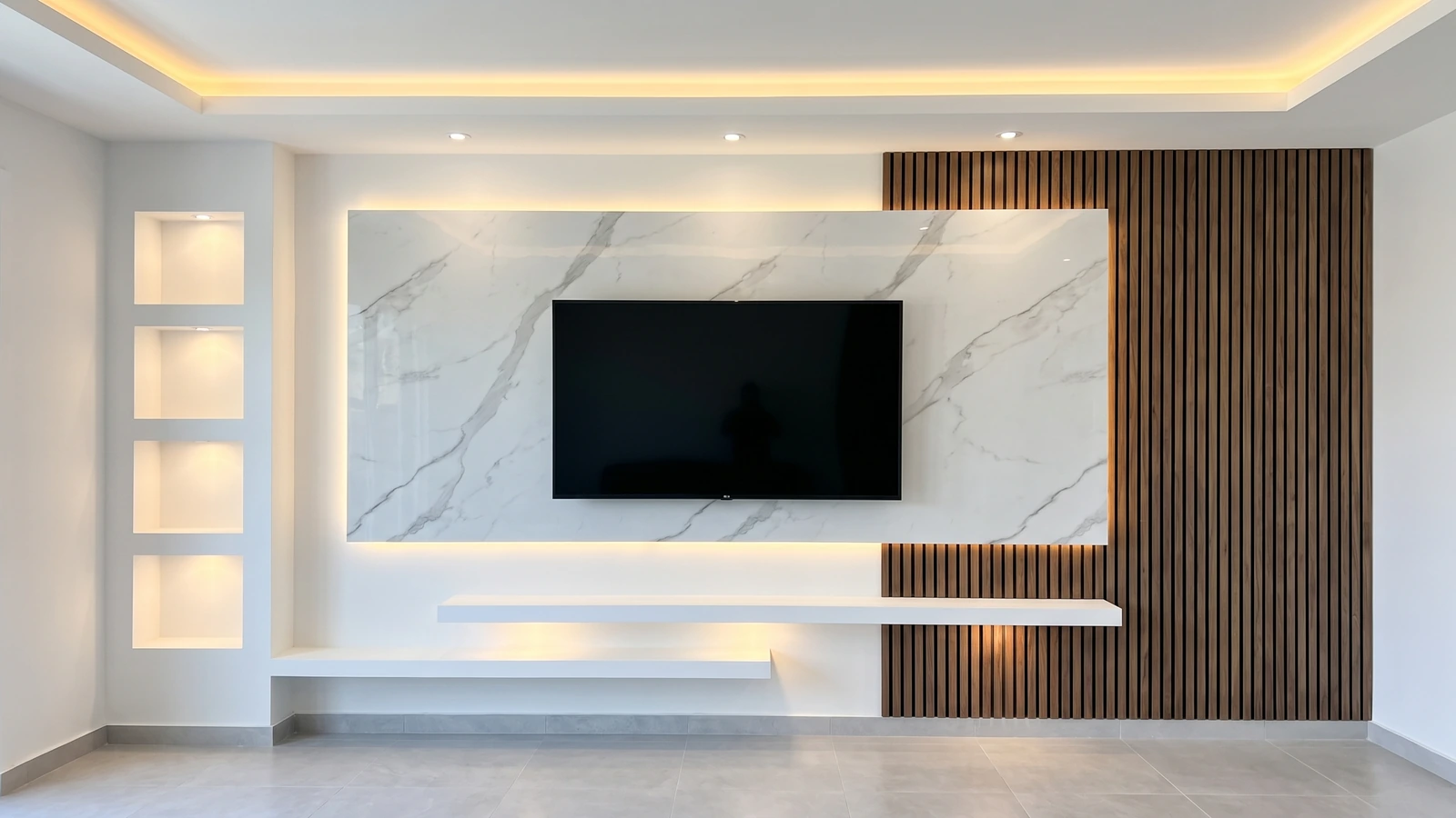 Calacatta Halo wall